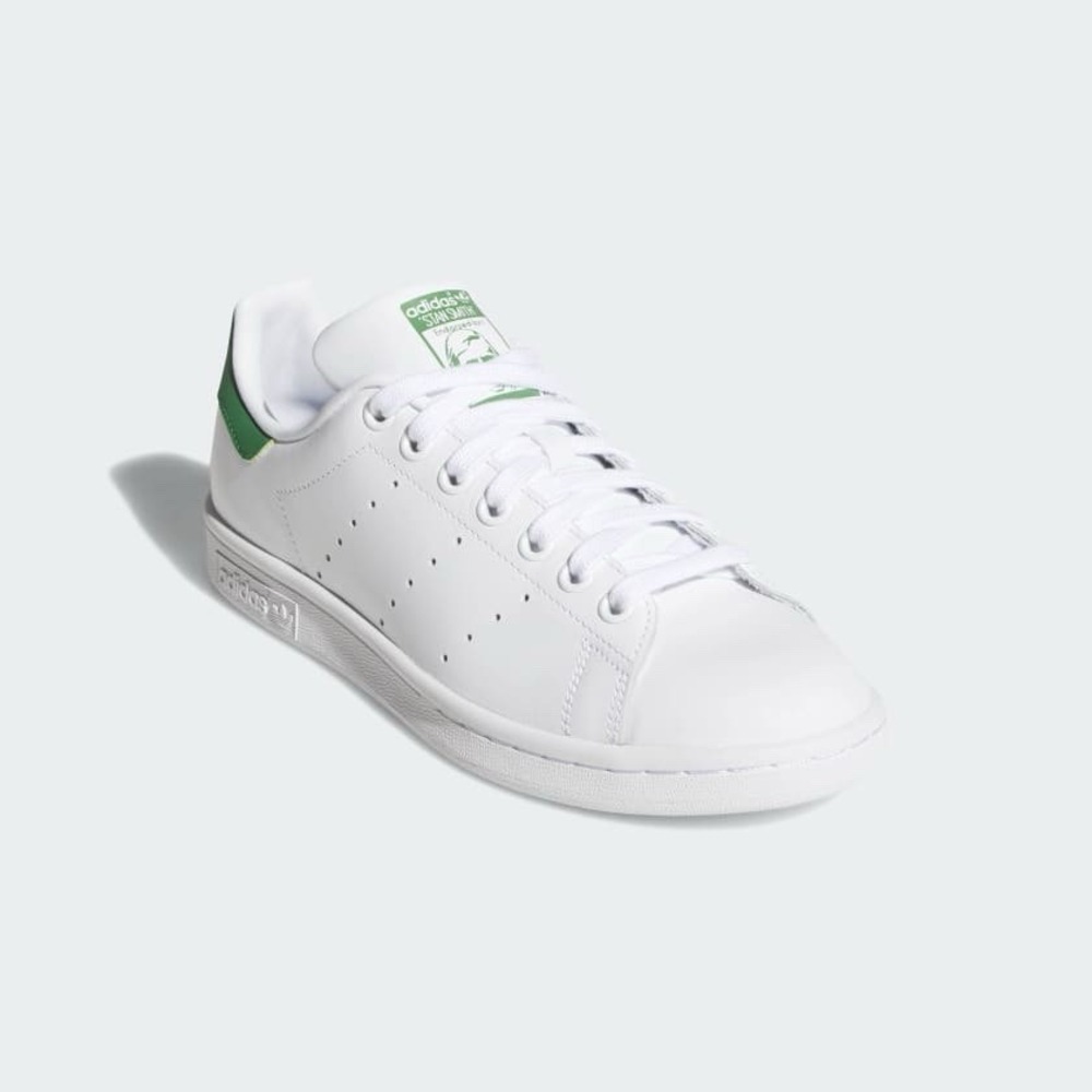 Adidas Stan Smith Primegreen White Green Leather Sneaker Women's US 7 $100